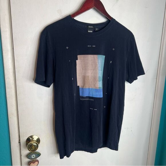 Boss graphic t shirt pika cotton made in Peru - Picture 1 of 6